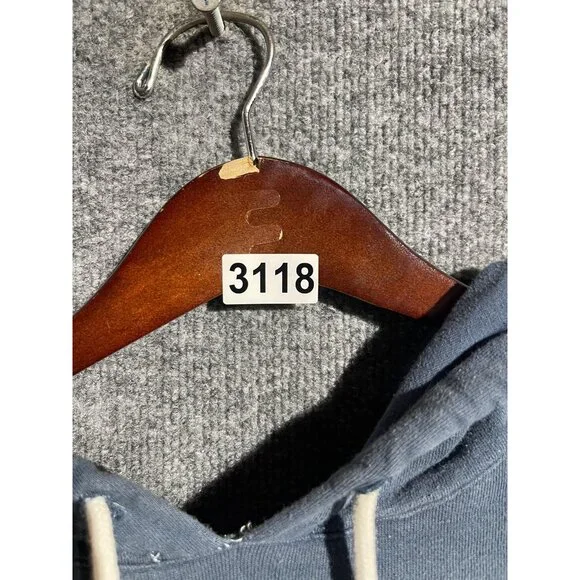 Sergio Tacchini Hoodie Mens Large Multicolor Ombre Logo Pullover Sweatshirt - Picture 5 of 8